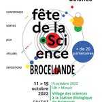 Affiche de la fête de la Science en Brocéliande 2022