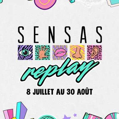 Affiche SENSAS Replay