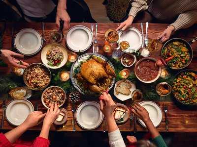 Repas de Noël partagé au Champ Commun