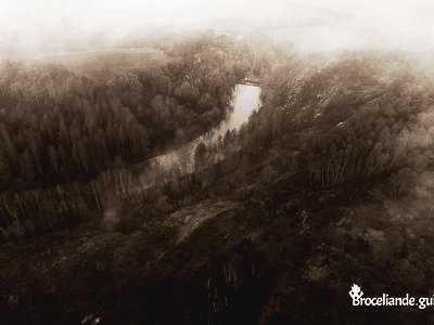 Vallon de la Chambre au Loup en hiver