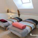 Chambre 2 personnes à l'étage - Gîte La Métairie - Domaine de la Besneraye