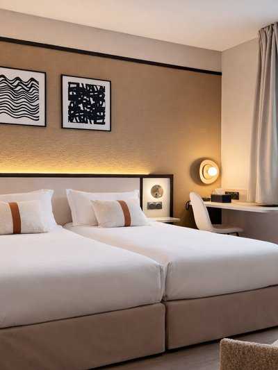 Chambre Brit Hotel Saint-Méen en Brocéliande