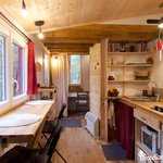 Cuisine / salle à manger - Tiny House de Bréhaut
