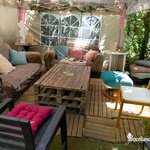 Jardin / Terrasse - Au café Vagabond