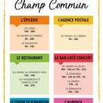 Horaires - Le Champ Commun