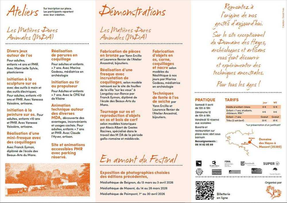 Festival d'Hier à 2 mains - programme 2026 (suite)