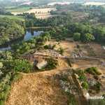 Domaine du château de Boutavent - vue drone