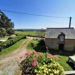 Vue depuis l'étage Gîte Ty Lizmaël