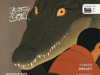 Affiche du Printemps des poètes 2026 par Dixit Poétic