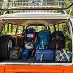 Transport de bagages avec la navette Brocéliande Combi