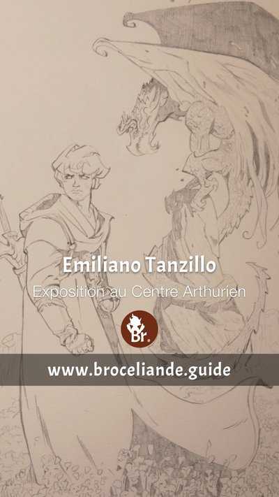 Expo Emiliano Tanzillo au Centre Arthurien / short couv