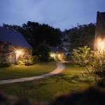 Village du Val Richard à la nuit tombée