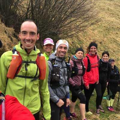 Trail avec Galoupa / Benoit Mercadié