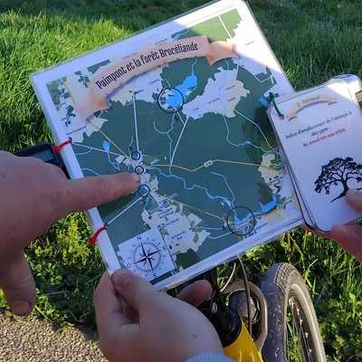 Chasse au trésor à vélo avec Broceliande Bike