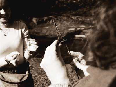 Atelier Jouets buissonniers aux Jardins de Brocéliande