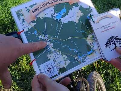 Chasse au trésor à vélo avec Broceliande Bike
