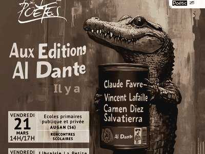 Affiche du Printemps des poètes 2025 par Dixit Poétic