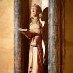 Statue de Sainte Apolline Prieuré Saint-Étienne de Guer