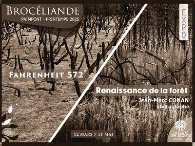 Affiche expo Fahrenheit 572 / Porte des Secrets