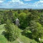 Vue aérienne du Moulin de Bréhaut