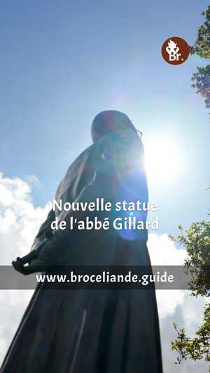 Affiche reel Nouvelle statue de l'abbé Gillard