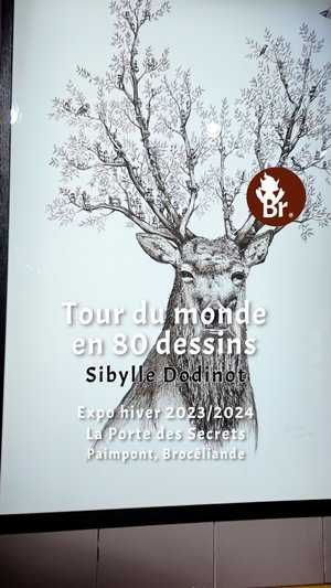 Tour du monde en 80 dessins / Short