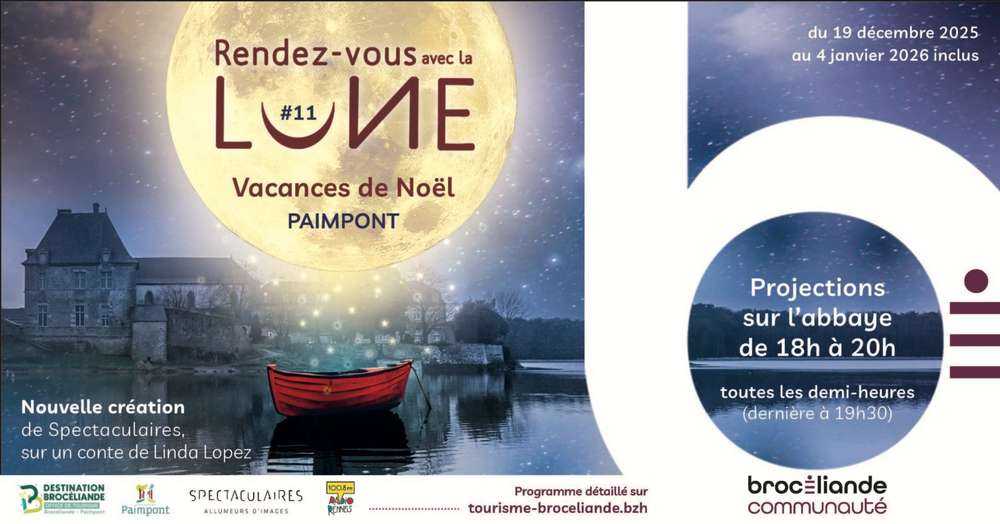 Affiche 2025 de Rendez-vous avec la Lune