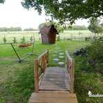 Cabane avec toilette sèche - Cabanes de Brocéliande
