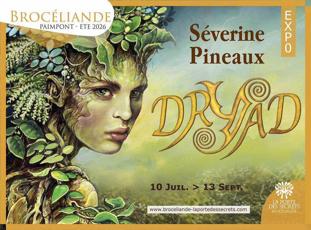 Affiche de l'exposition Dryad par Séverine Pineaux - Été 2026
