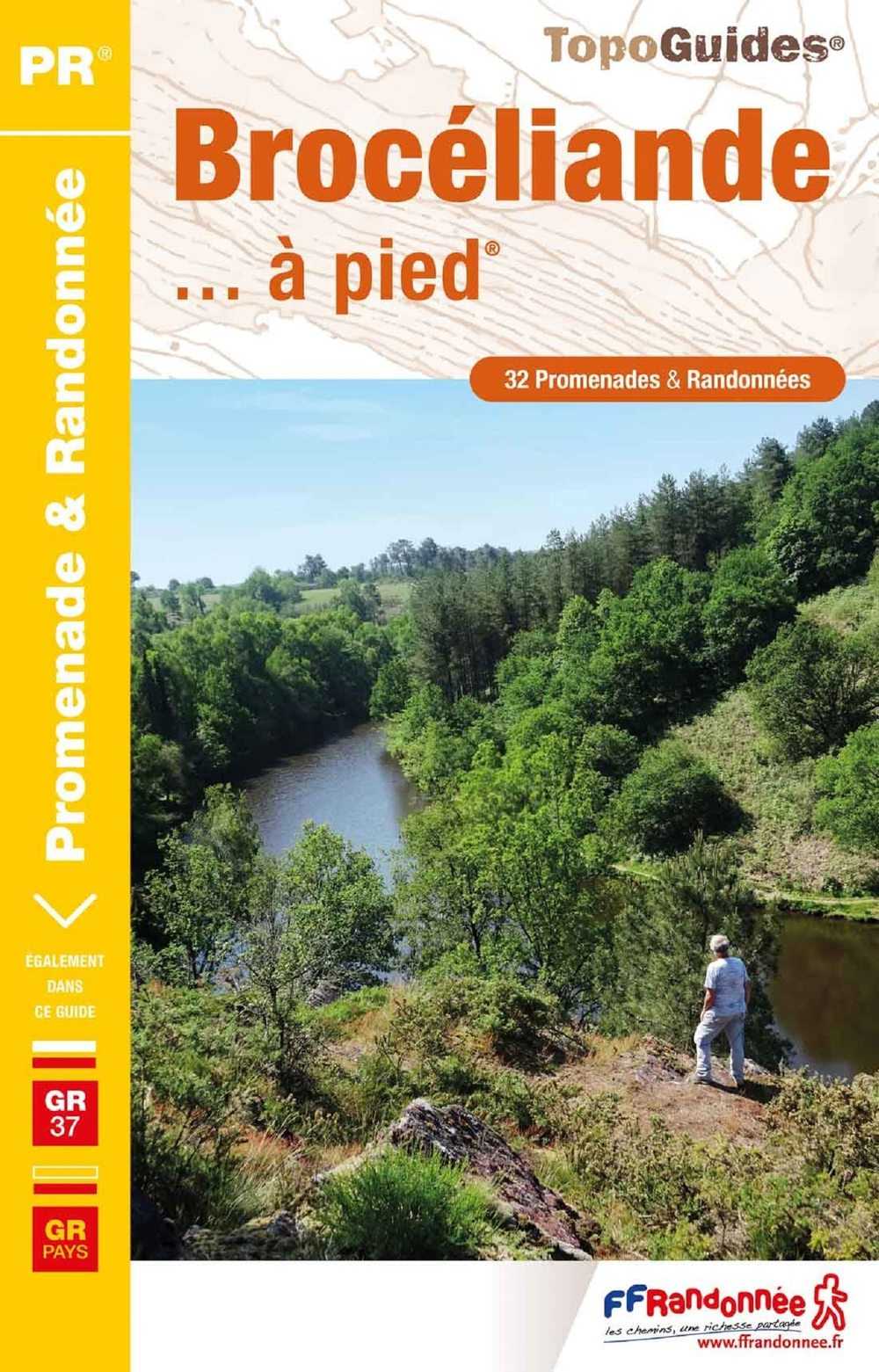 Couverture de Brocéliande à pied 7e édition