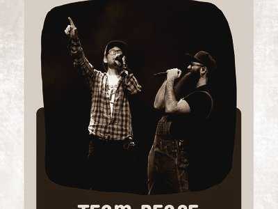 Team Peace en duo au Champ Commun