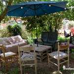 Jardin / Terrasse - Au café Vagabond