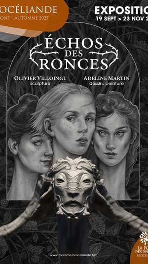 affiche de l'exposition Échos des ronces