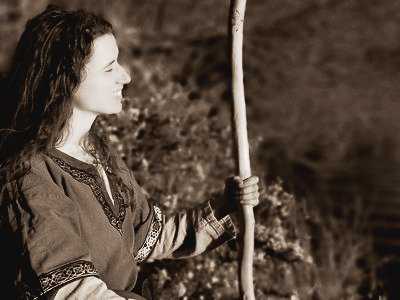 Morgan of Glencoe, conteuse harpiste