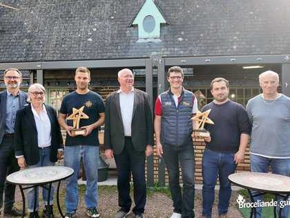 Deux Étoiles du Tourisme d'Ille-et-Vilaine en Brocéliande