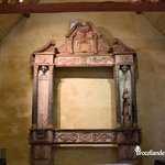 Retable en bois polychrome du 17e siècle / Chapelle du Prieuré Saint-Étienne&nbsp;(…)