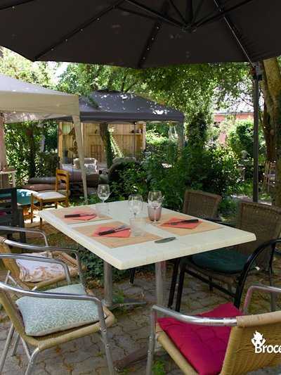 Jardin / Terrasse - Au café Vagabond