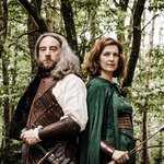 Merlin (Ronan Cavenne) et Viviane (Gaël Poirion) / Nemeton Fabula