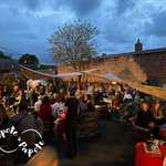 Terrasse en soirée - Popote et Papote