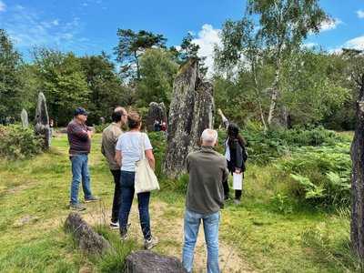 Visite Journées du Patrimoine aux Menhirs de Monteneuf