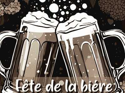 Affiche de la Fête de la Bière 2024