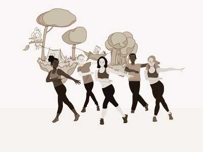 Danse cardio au camping Le Val aux fées