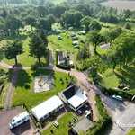 Vue aérienne du Camping le Val aux Fées à Concoret