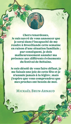 Message Mickaël Brun Arnaud
