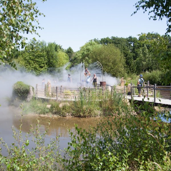 L'île au Nuage aux Jardin de Brocéliande